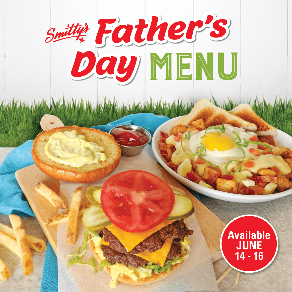 Celebrate Dad – Father’s Day Menu