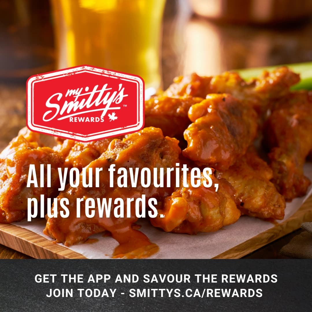 Join our MySmitty’s Rewards program and start earning rewards today!
