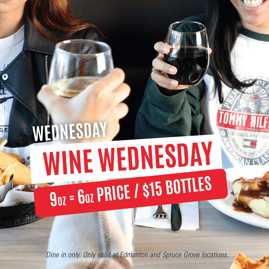 Wednesday Beverage Special