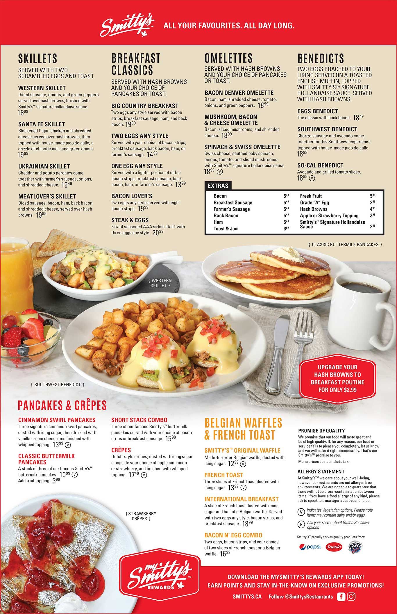 Nutrition & Allergen Information for IHOP® Restaurants Menu